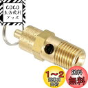 PATIKIL 1/4オスNPT 安全弁 1個 圧力開放弁 エアリリースバルブ エアコンプレッサー用 175 PSI 設定圧力