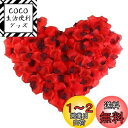RuiChy シルク造花バラの花びら 1000枚 結婚式の花 ホームパーティー ロマンチックな夜 記念日 バレンタインデー レッド
