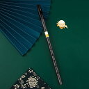 Jinchuan ティンホイッスル アルミニウム製 D管 C管 教材付き 収納袋/ケース付き ゴールド シルバー (ブラック,Dキー)