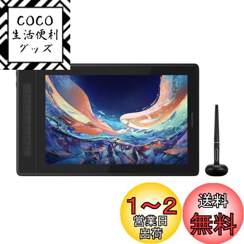 HUION ե Kamvas Pro13 (2.5K) QHD+ վڥ󥿥֥å 16:10  ɥڥPW517 8192...