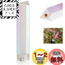 Selens 三角プリズム 30x30x130mm 1/4ネジ付き 光学ガラス製 プリズム三角 撮影道具 表面コーティング 撮影用 分散 屈折 写真プリズム ガラスプリズムツール レインボー 影重ね効果 拭き取り布付き