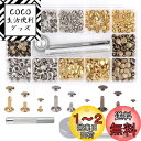 カシメセット (90Pcs/3サイズ/3色) ハトメ キット 両面ハトメキット バネ ホック工具 リベットパーツ スナップボタン カシメ打ち具セット レザークラフトスタッズ 布革細工/服装/帽子/カバン/靴/ジーンズ アクセサリー 収納ケース付き 手作り ハンドメイド