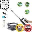 【送料無料】Casiten 電動噴霧器 噴霧器 電動 充電式 スプレー 2500mAh大容量 8mホース 約2.5H連続使用 3種類のノズル 最大56cm伸縮式パイプ タンクなし 軽量 ポータブル コードレス 霧吹き 電動 Type-C充電 家庭菜園/園芸/畑の水やり 洗車 栄養剤/除草剤/肥料散布 日本語取