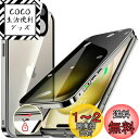 HGUTREY【覗き見防止・自動ポップアップボタン】 iPhone15 用 ケース 【ロック付き】【ストラップホール付き】一体型レンズ保護 両面9H強化ガラス あいふぉん15ケース 耐衝撃 アルミ バンパー メタルフレーム スマホケース 薄型 背面クリア 高感度タッチ 軽量 すり傷防止