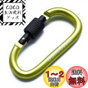TITECOUGO アウトドア カラビナ 登山 おしゃれ Dフック 頑丈 スナップフック ?スリング ブランコ ミリタリー ハンモックテント ?キャンプ キーホルダー 釣り 車 タープ 接続 hooks カナビラ ?オレンジ グリーン 4個