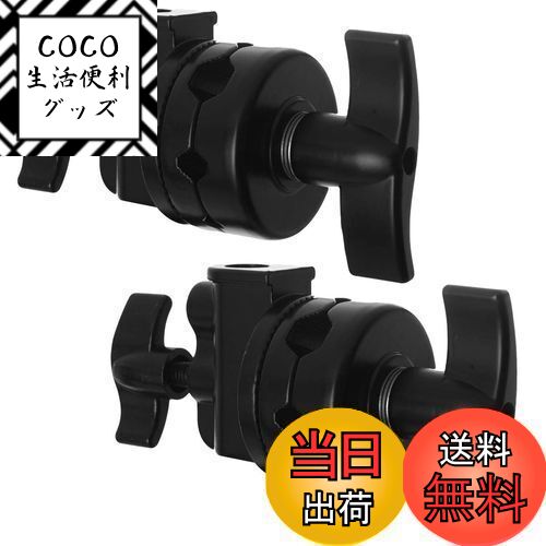 【送料無料】Selens グリップヘッド スイベルヘッド 多機能ヘビーデューティー 2.5in アダプター Cスタ..