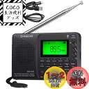 ZHIWHIS FM/AM/SW ラジオ レコーダー MP3プレーヤー ポータブル 充電式 大容量リチウム電池 LCD画面 立體聲 スリープ機能 電源オフメモリ機能 バックライト 日本語ディスプレイインターフェイス (緑の光)