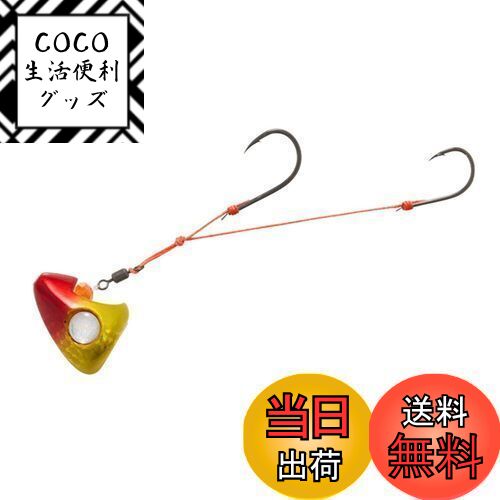 【送料無料】ダイワ(DAIWA) タイテンヤ 紅牙遊動テンヤSS 2WAY 8号 レッドゴールド
