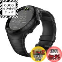 for Suunto Core バンド ベルト スポーツバンド 交換用ストラップ ウォッチベルト 高級TPU製 ソフト 調節可能 工具付き 防水 おしゃれ(ブラック)