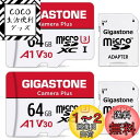 Gigastone マイクロSDカード 64GB 2個セット フルHD 2 SDアダプタ付き 2 ミニ収納ケース付き SDXC U3 Class 10 95MB...