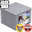AutoGo 吸音材 壁 防音材 30cm×30cm×0.9cm 吸音ボード【強力両面テープ付き・剥がせる】 カラー・枚数選択可【無地・グレー・12枚】難燃 防...