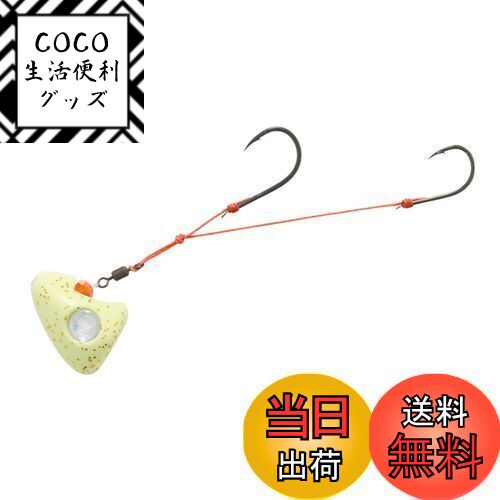 【送料無料】ダイワ(DAIWA) タイテンヤ 紅牙遊動テンヤSS 2WAY 20号 グロー/ゴールド ...