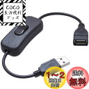 KAUMO USBスイッチ Type-A USB-A (iPhone充電対応/スマホ急速充電対応18W/USB2.0データ通信対応) 28cm (ブラック)