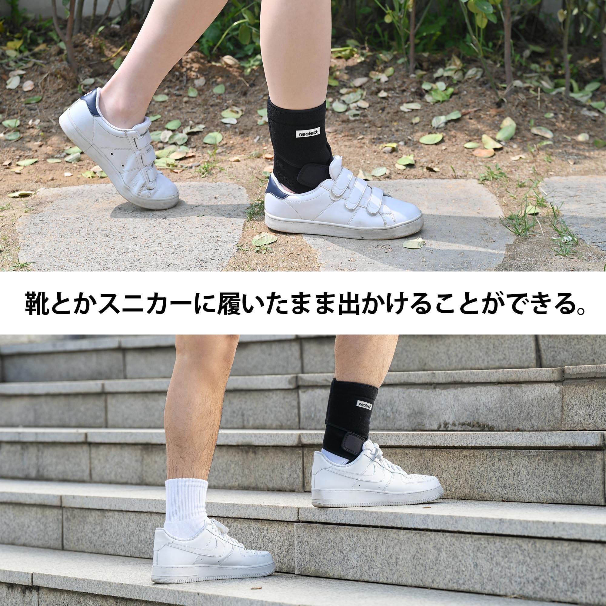 ������̵����Neofect����­���ݡ����� ���� �ɥ��åץեåȥ֥졼�� �̵����ͥ��ץ�� Ĵ����ǽ��­��֥졼�� �֥�å� (RIGHT)