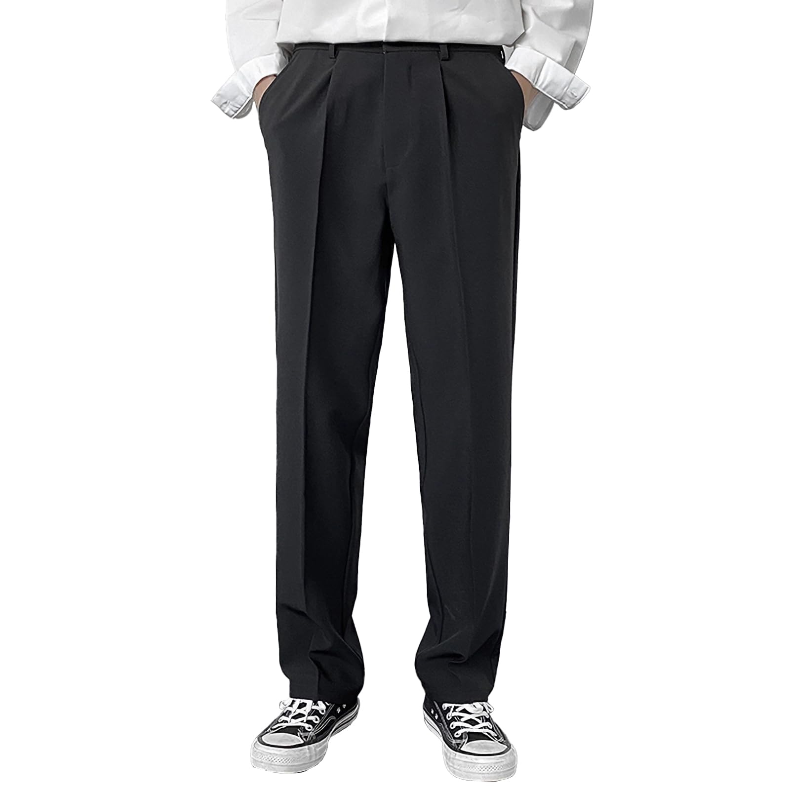 【送料無料】 ズボン ロングパンツ スーツパンツ スラックスパンツ メンズ テーパード ストレート 防シ..