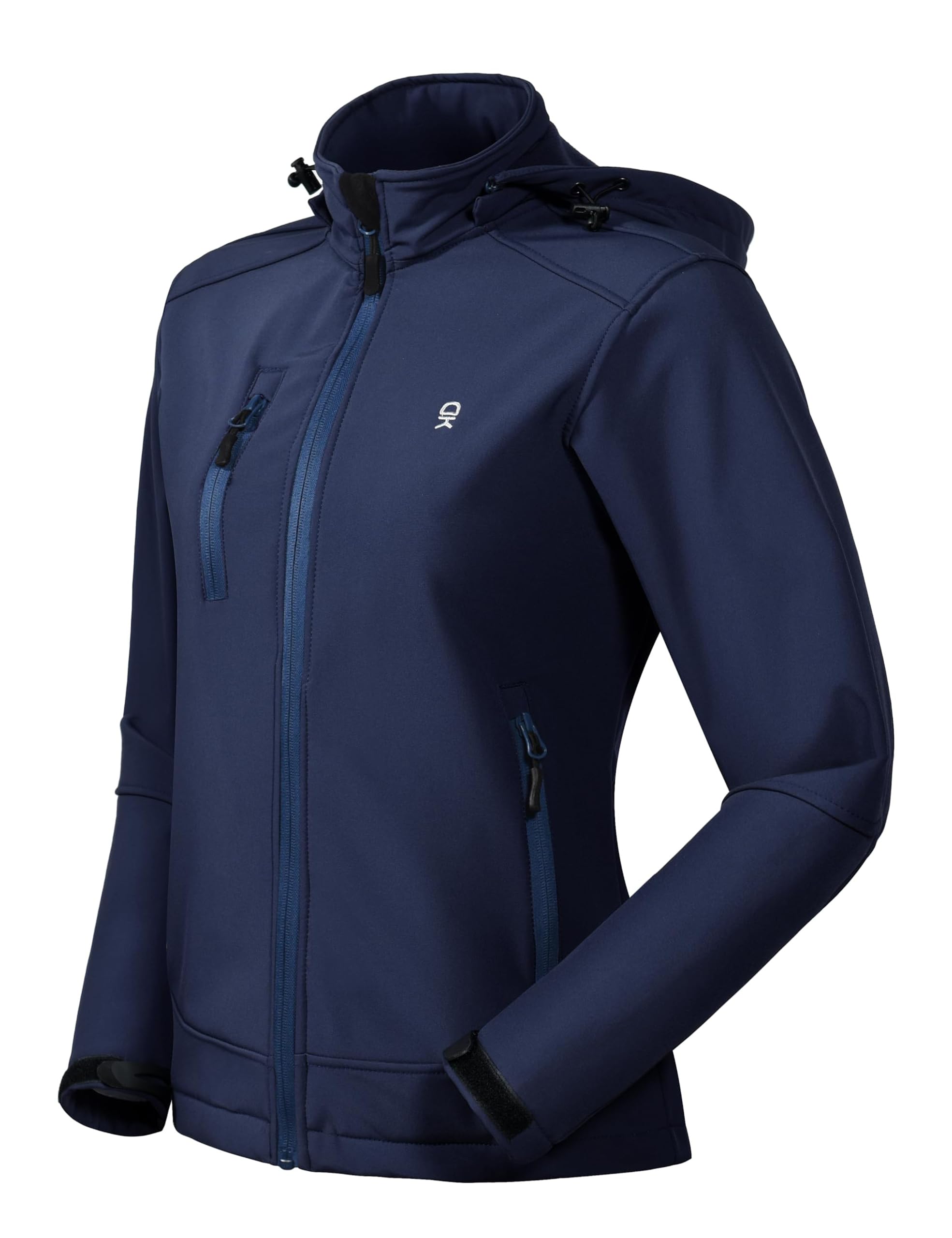 【送料無料】 レディース ソフトシェル ジャケット スキー スノーボード ジャケット 取り外し可能なフ..