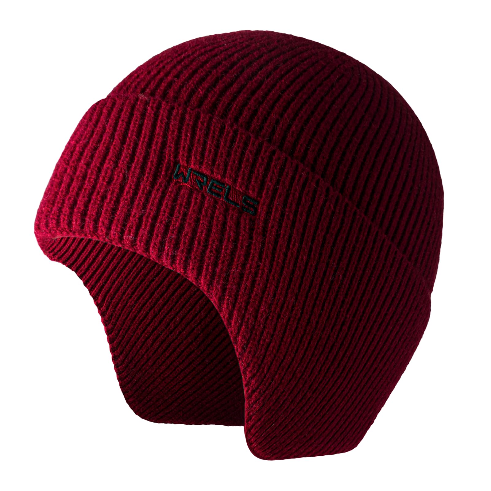【送料無料】[WRELS] ニット帽 耳あて ニット 帽子 メンズ レディース 冬用 キャップ ヘッドウォーマ 5..
