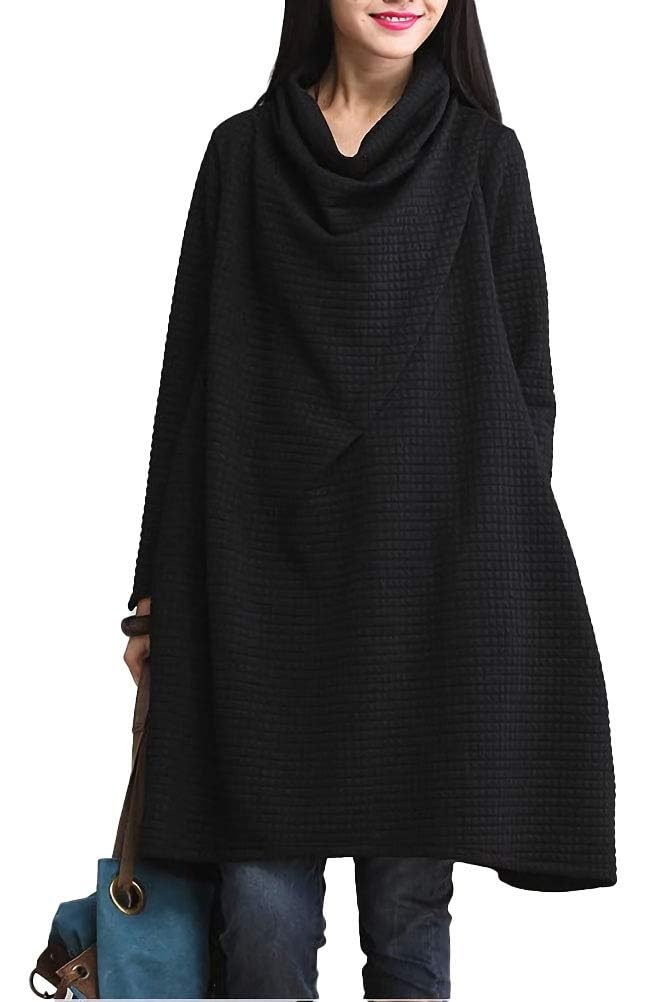 【送料無料】[emptio] [エンプティオ] ドレープ aライン チュニックワンピ ドロップショルダー ゆった..