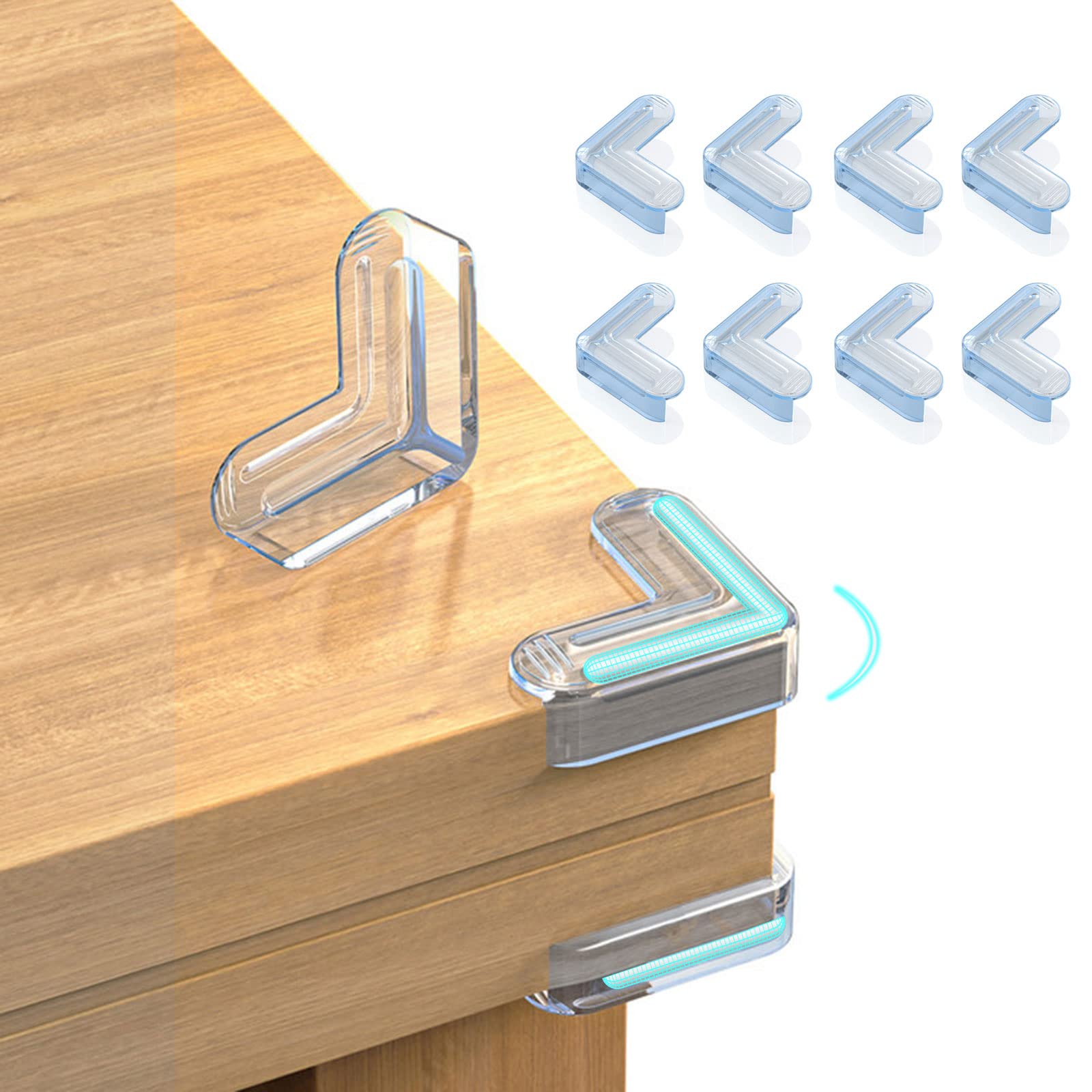 【送料無料】bifine【エアバッグ型】 コーナーガード 赤ちゃん 頭 保護 エラストマー材 子供に優しい保..