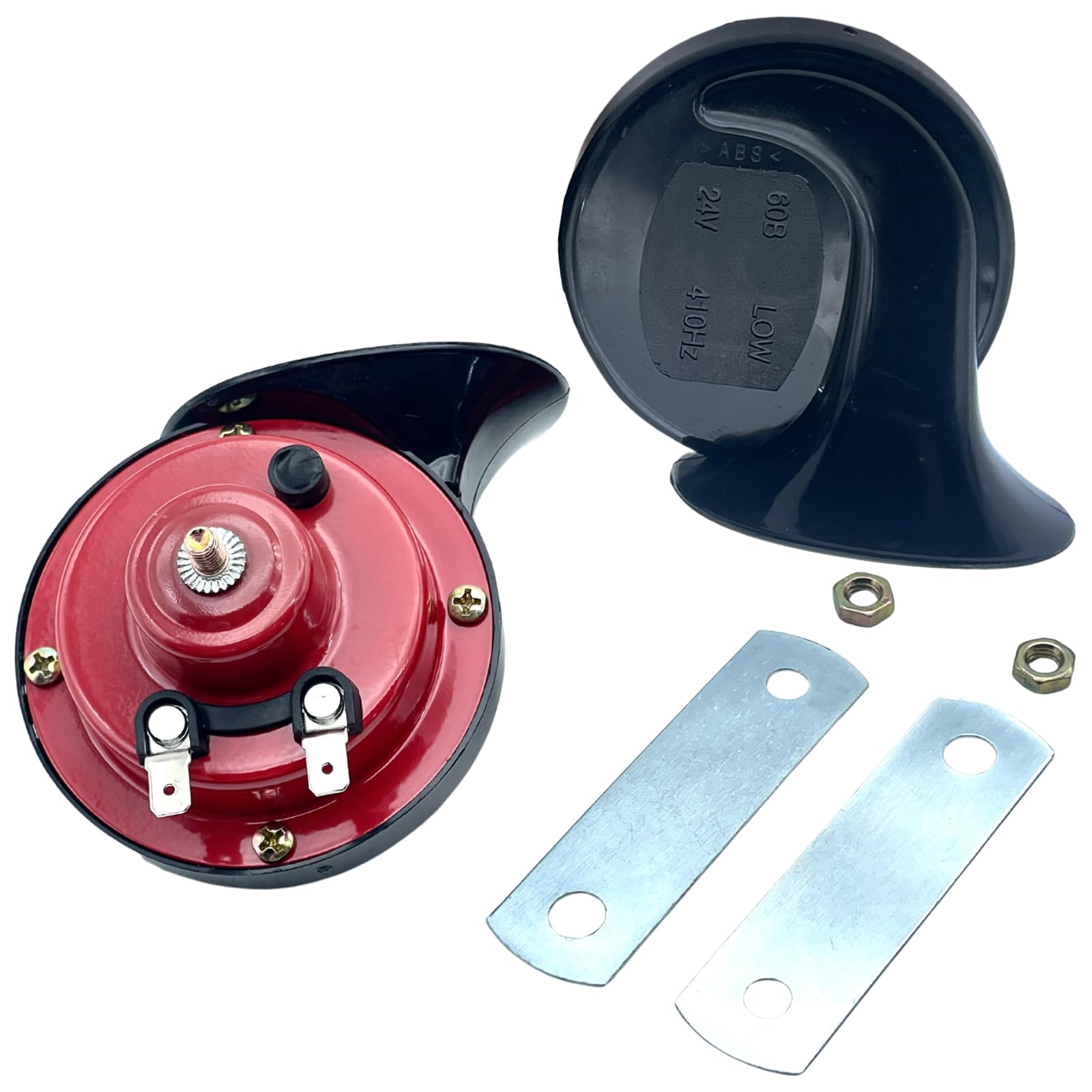 【送料無料】TIGRE BLANC 汎用 電子 ホーン クラクション ヨーロピアン 爆音 510Hz 410Hz 110db 車 バ..