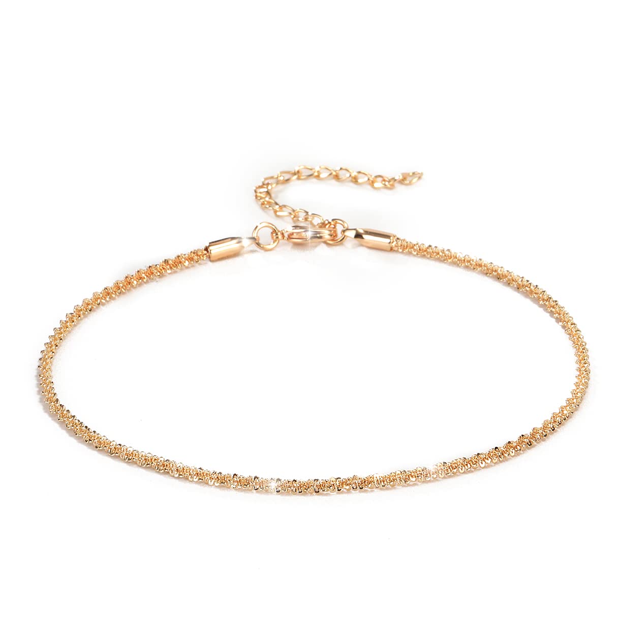 【送料無料】[Richapex] レディースアンクレット 足首アクセサリー 18金仕上げ 人気アクセサリー プレ..