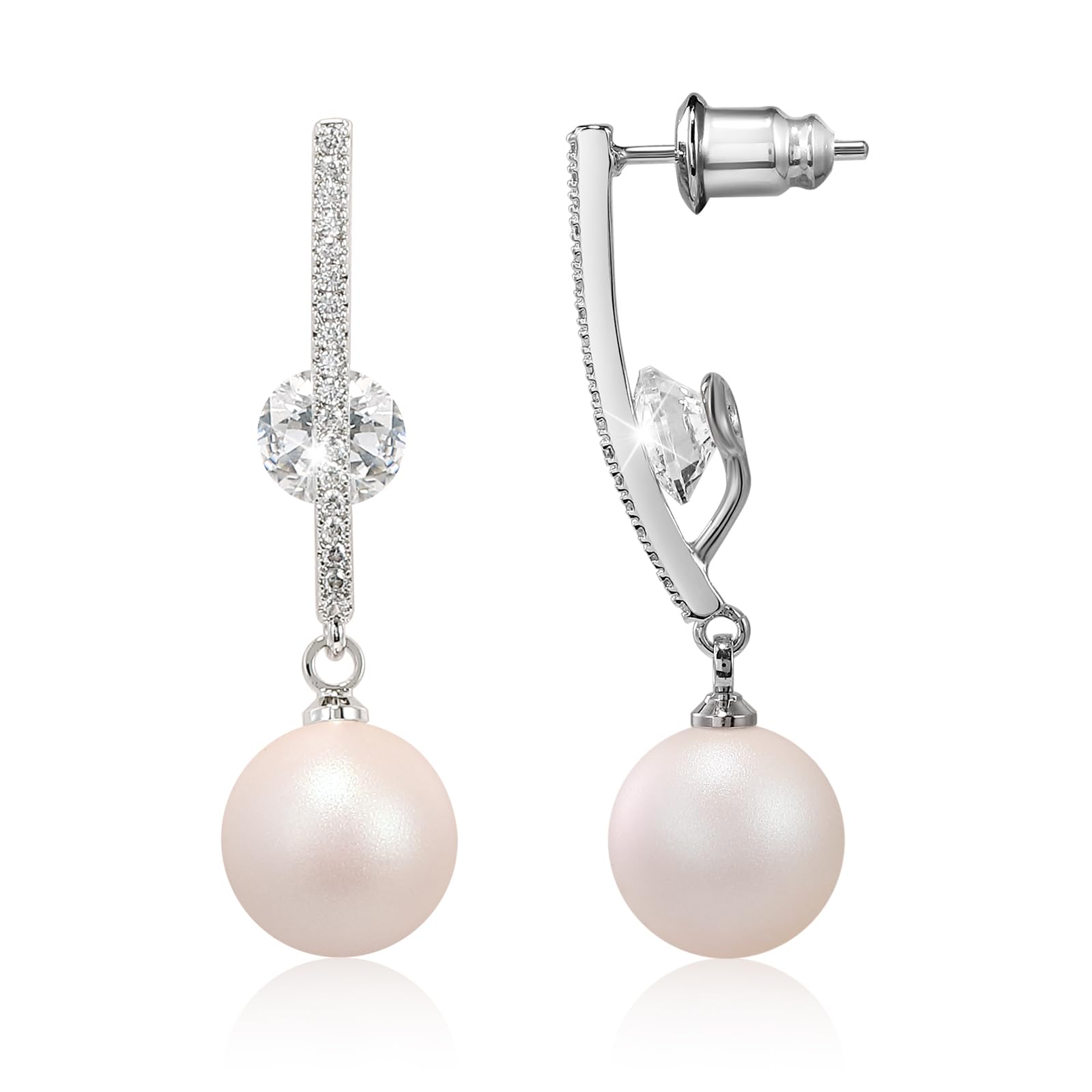 【送料無料】Richapex ピアス レディース 人気 金属アレルギー対応 スワロフスキーのクリスタル製ノン..