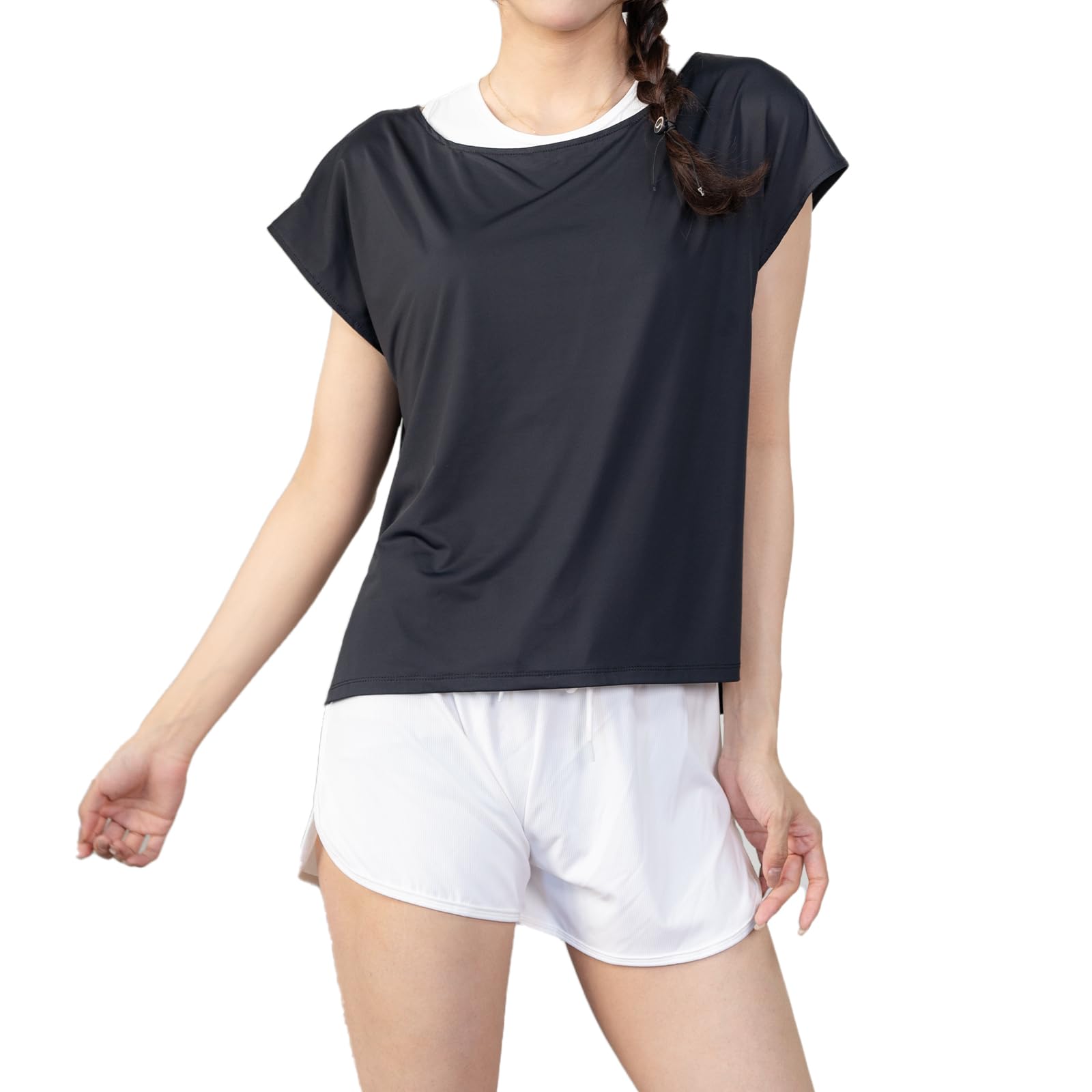 【送料無料】[iito.seasons] 水着 レディース 体型カバー ヨガ水着 3点セット タンキ ...