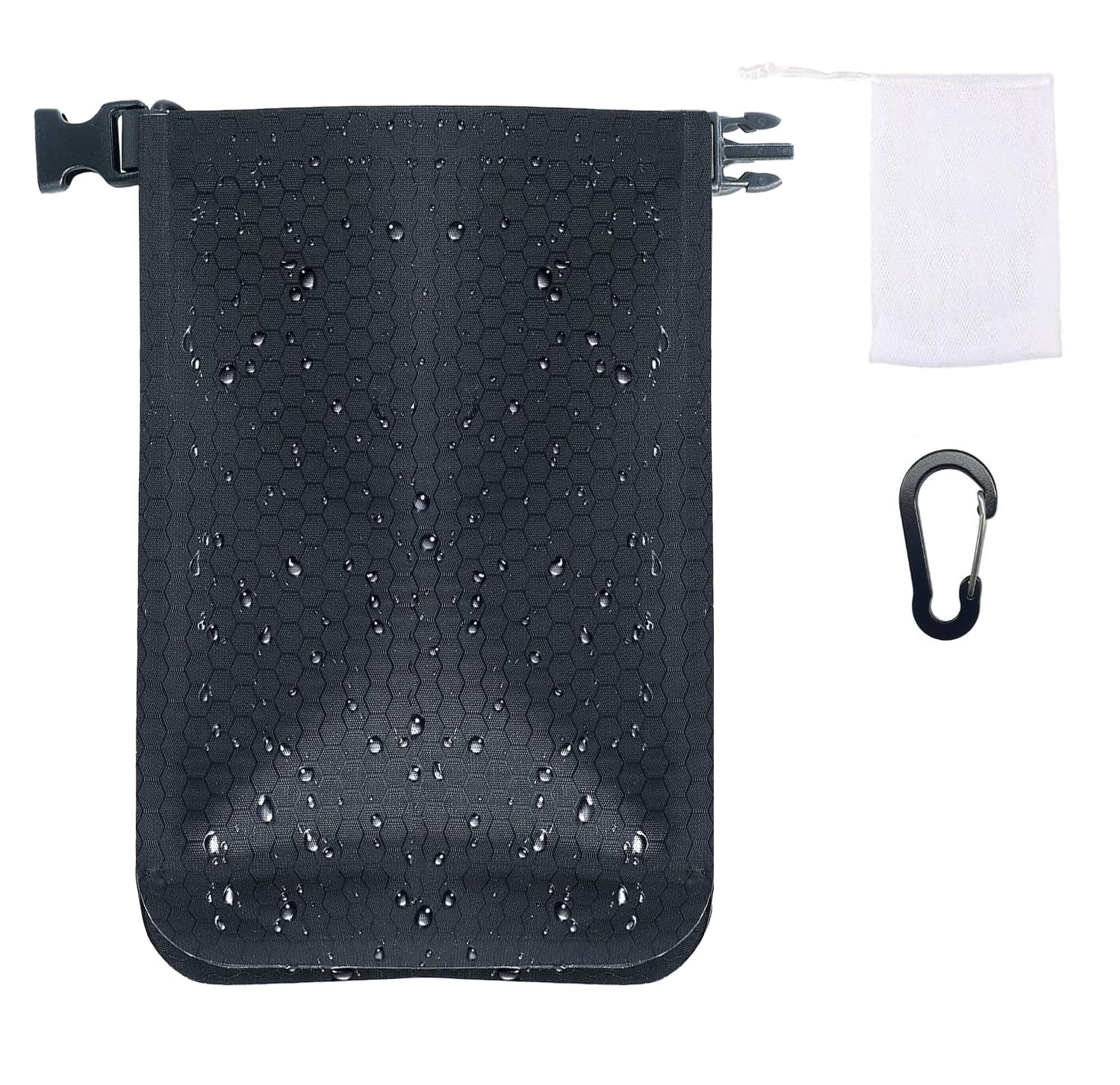 【送料無料】お得な3点セット 防水石鹸バッグ 持ち運び 石鹸ケース カラビナ 泡立てネット 濡れた石鹸..