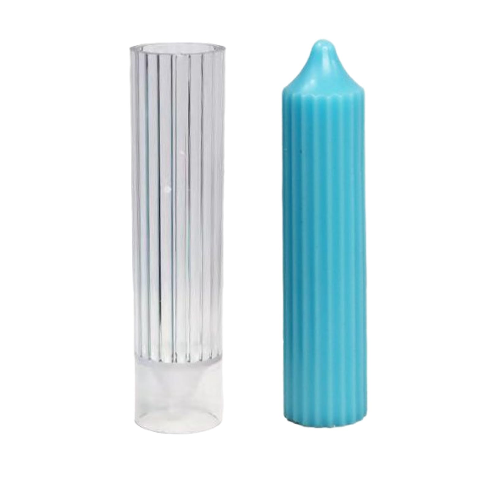 【送料無料】(APOSITV)キャンドル モールド 円柱 キャンドル作り 型 手作りキャンドル型 作 ...