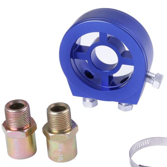 【送料無料】Newkingz オイル ブロック 油圧計 油温計 汎用 車 油温 オートゲージ メーターセット