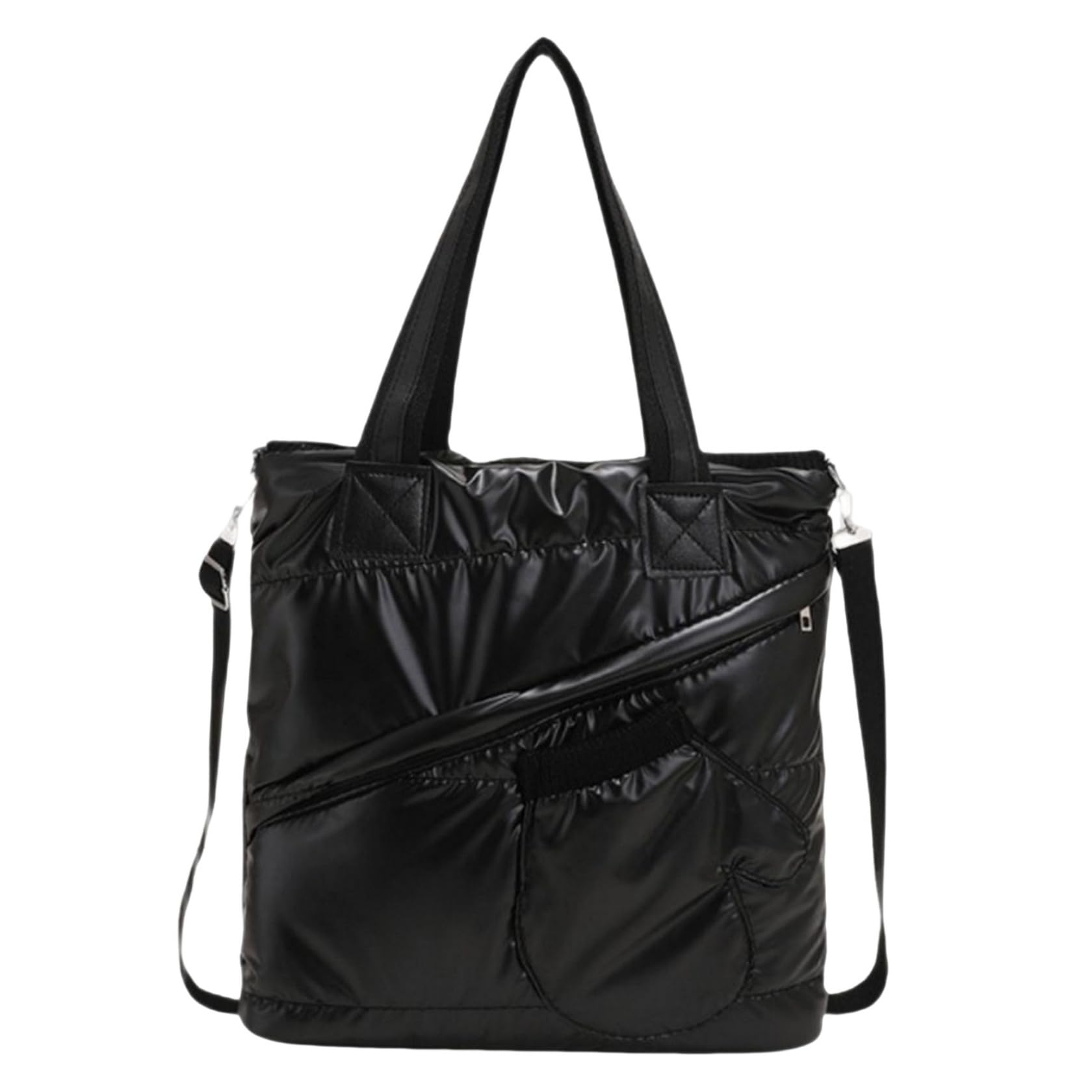 【送料無料】[APOSITV] トートバッグ レディース ダウンバッグ キルティングバッグ ショルダ ...