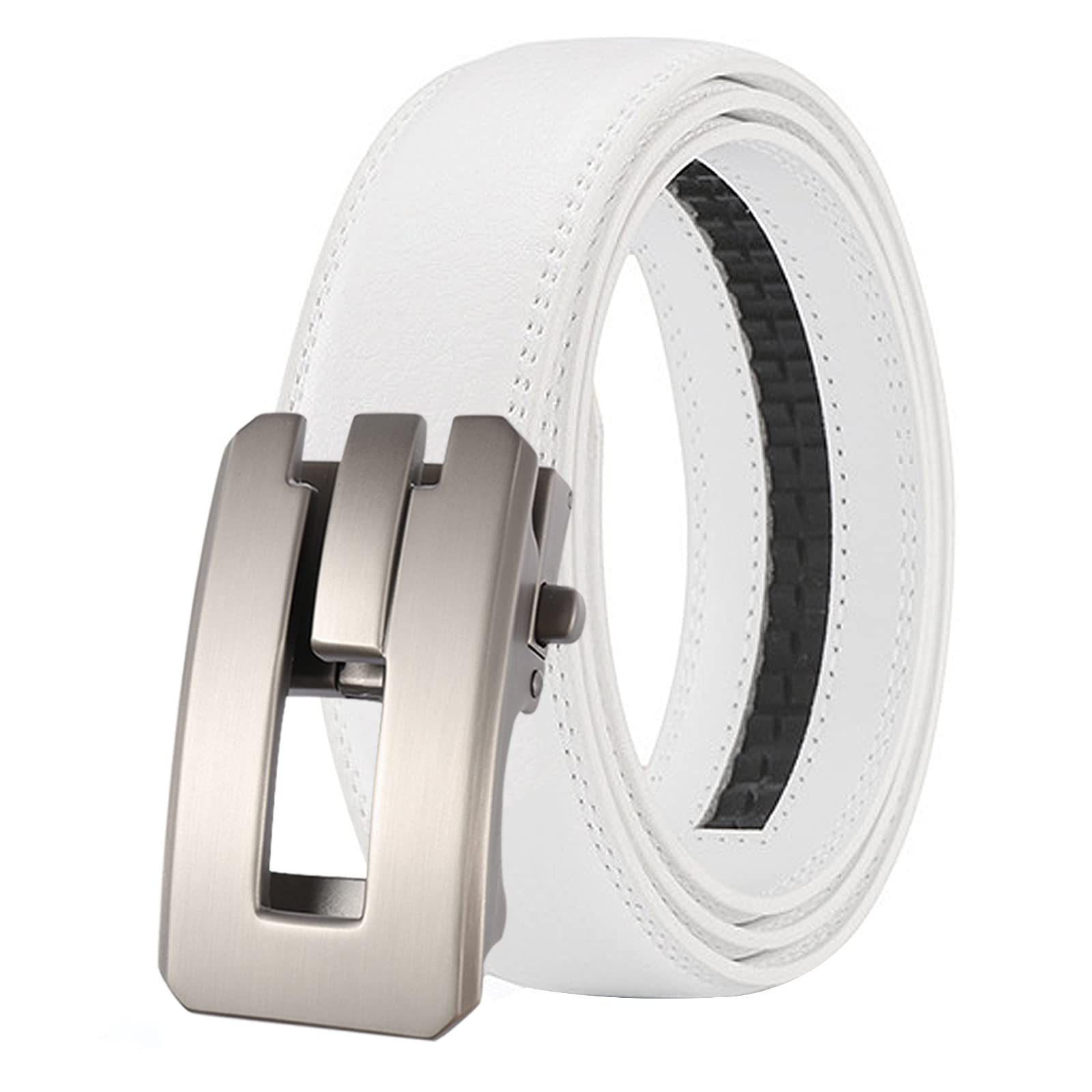 【送料無料】[JunLTX] ベルト メンズ オートロック式 穴無し 通勤 紳士 ビジネス カジュア ...