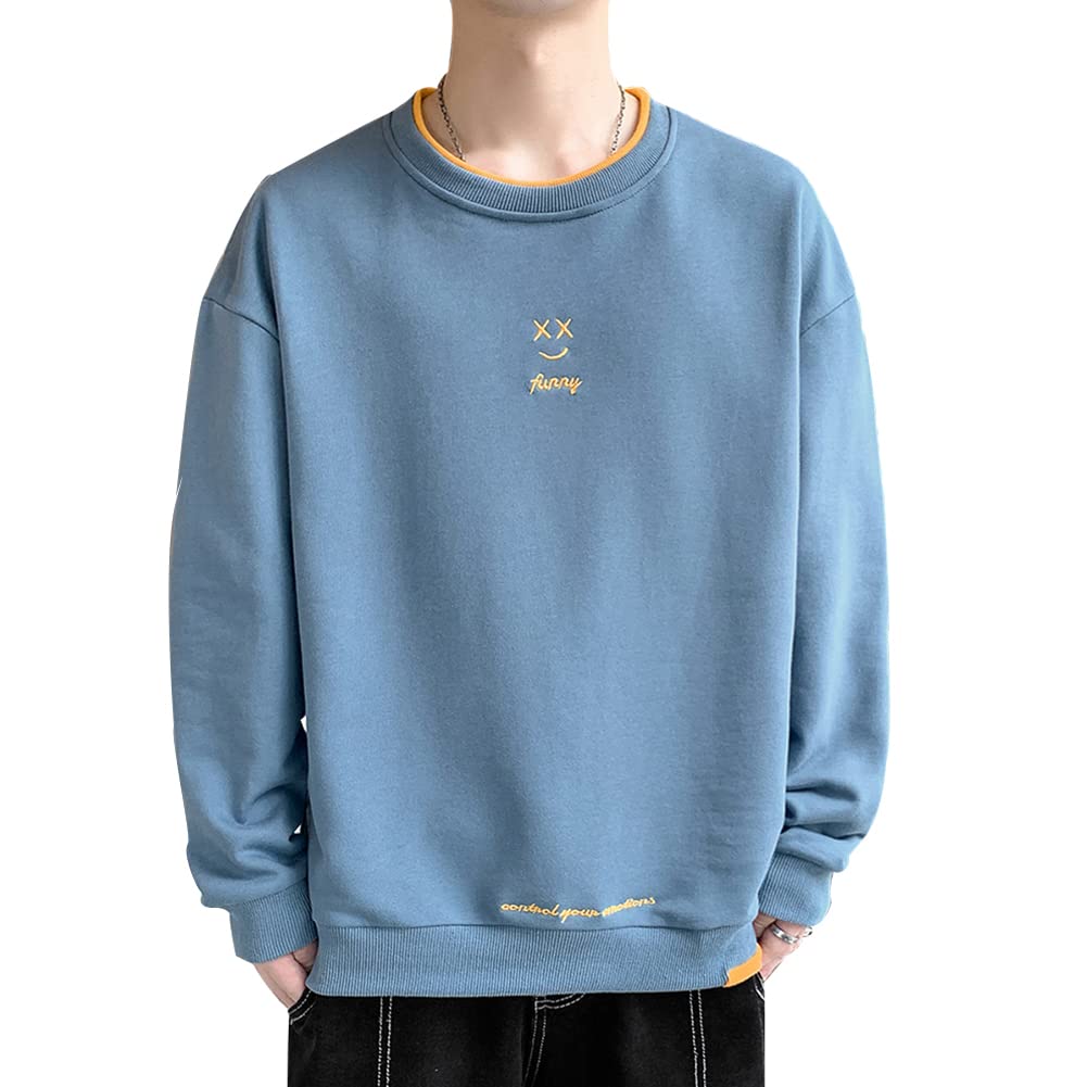 【送料無料】[Maioule] トレーナー メンズ 長袖 秋服 ロングtシャツ メンズ おおきいサイズ メンズ お..