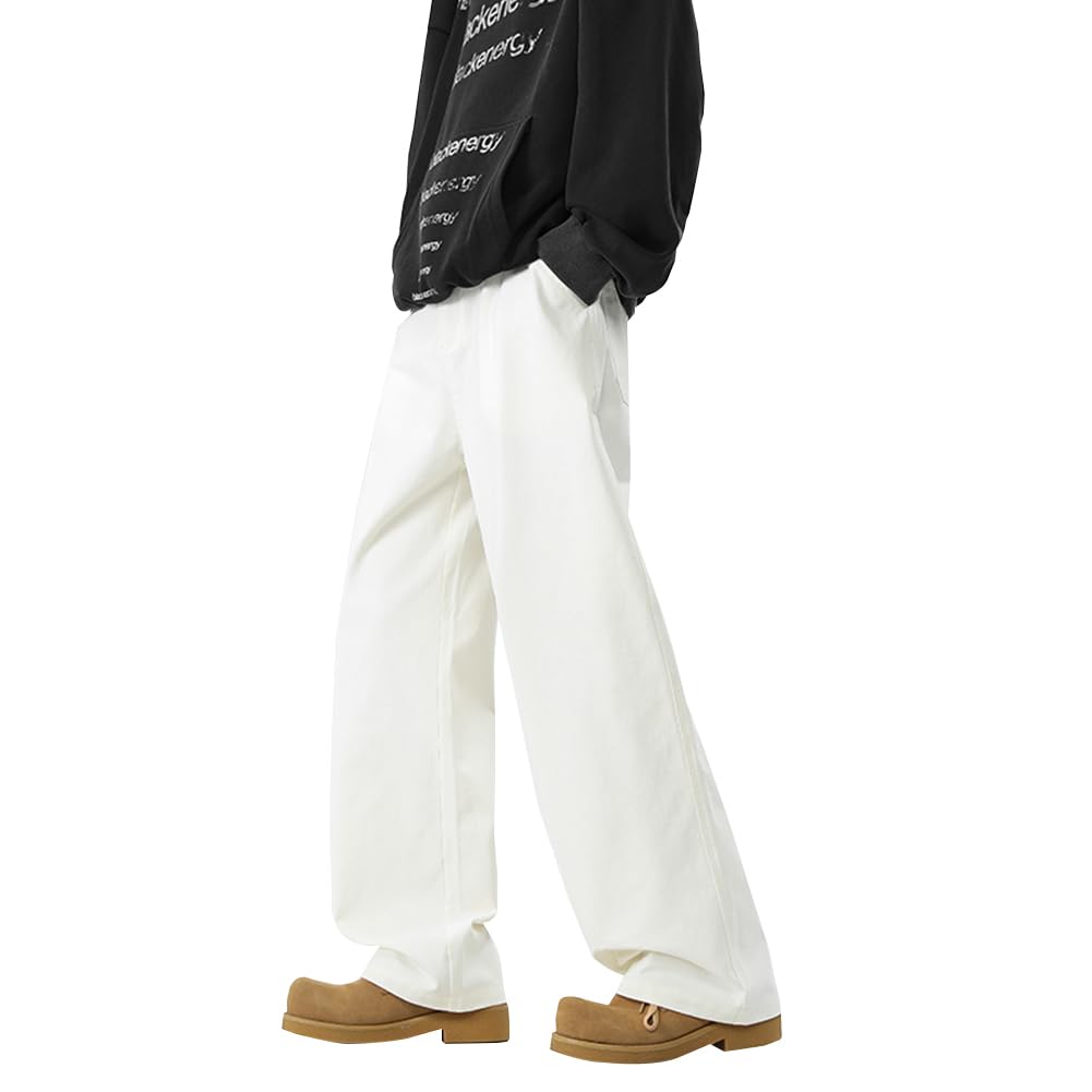 商品情報商品の説明主な仕様 快適な着心地と通気性：このパンツは100%コットン（純棉）素材を使用しており、肌触りが良く、通気性にも優れています。長時間の着用でも快適に過ごせる設計で、春夏秋冬を通して使いやすいです。カジュアルでスタイリッシュ...