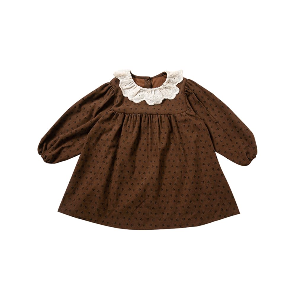 【送料無料】[Baby koi] ガールズ服長袖ワンピース女の子春秋洋服フォーマル子供ドレス結婚式お宮参り..