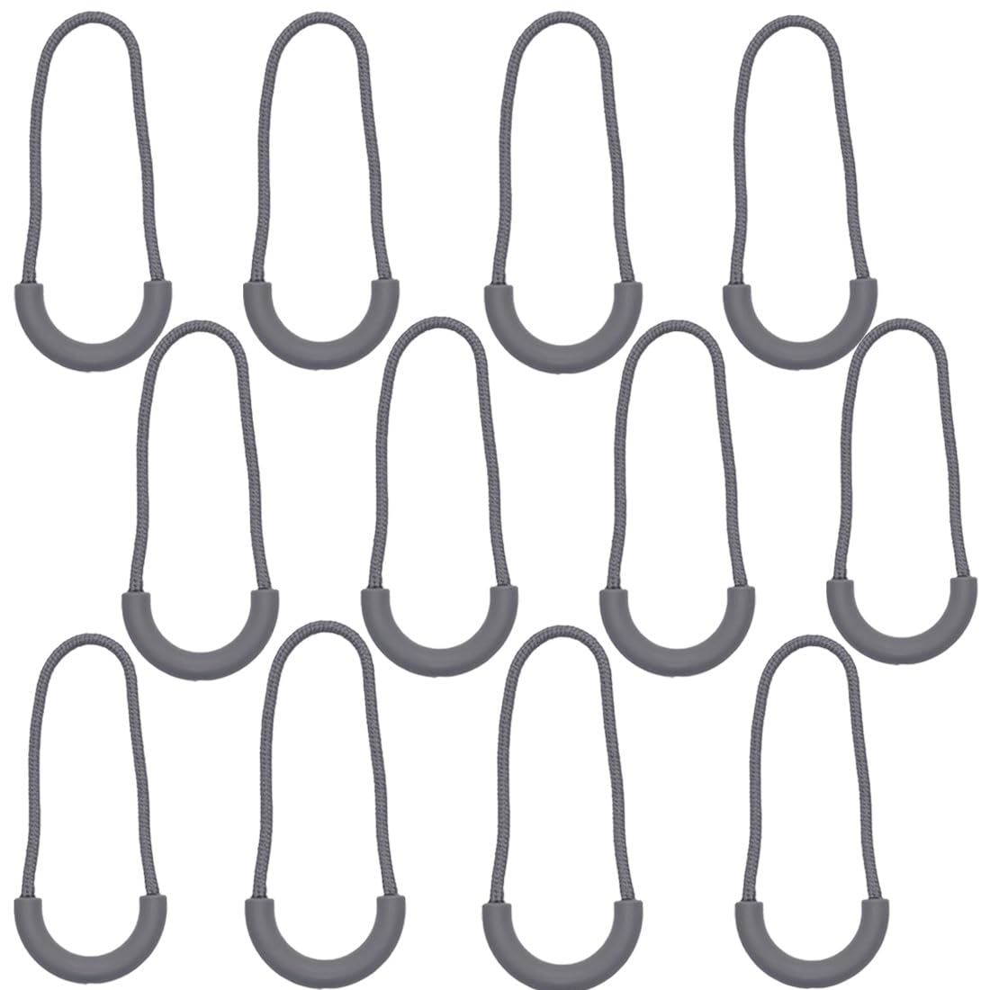 【送料無料】GEJ-Tech ジッパータブ ジッパープル 黒 グレー つかみやすい 取り付け簡単 1 ...