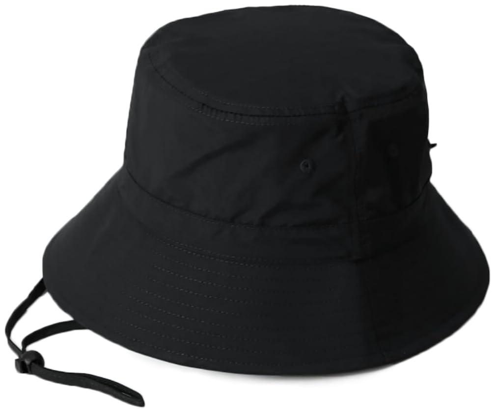 【送料無料】[Laquest] ナイロン 薄手 バケットハット あご紐付き レディース／メンズ バケハ 撥水 色..