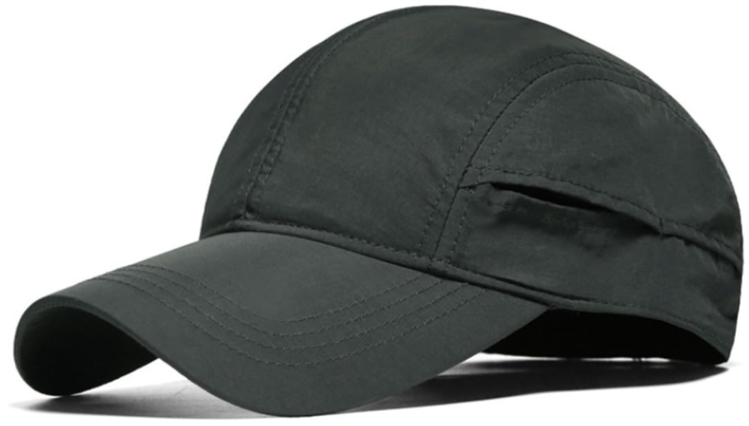 【送料無料】[Laquest] キャップ 速乾 撥水 4パネル ジェットキャップ メンズ／レディース 春 夏 秋 色：グレー、サイズ：XL