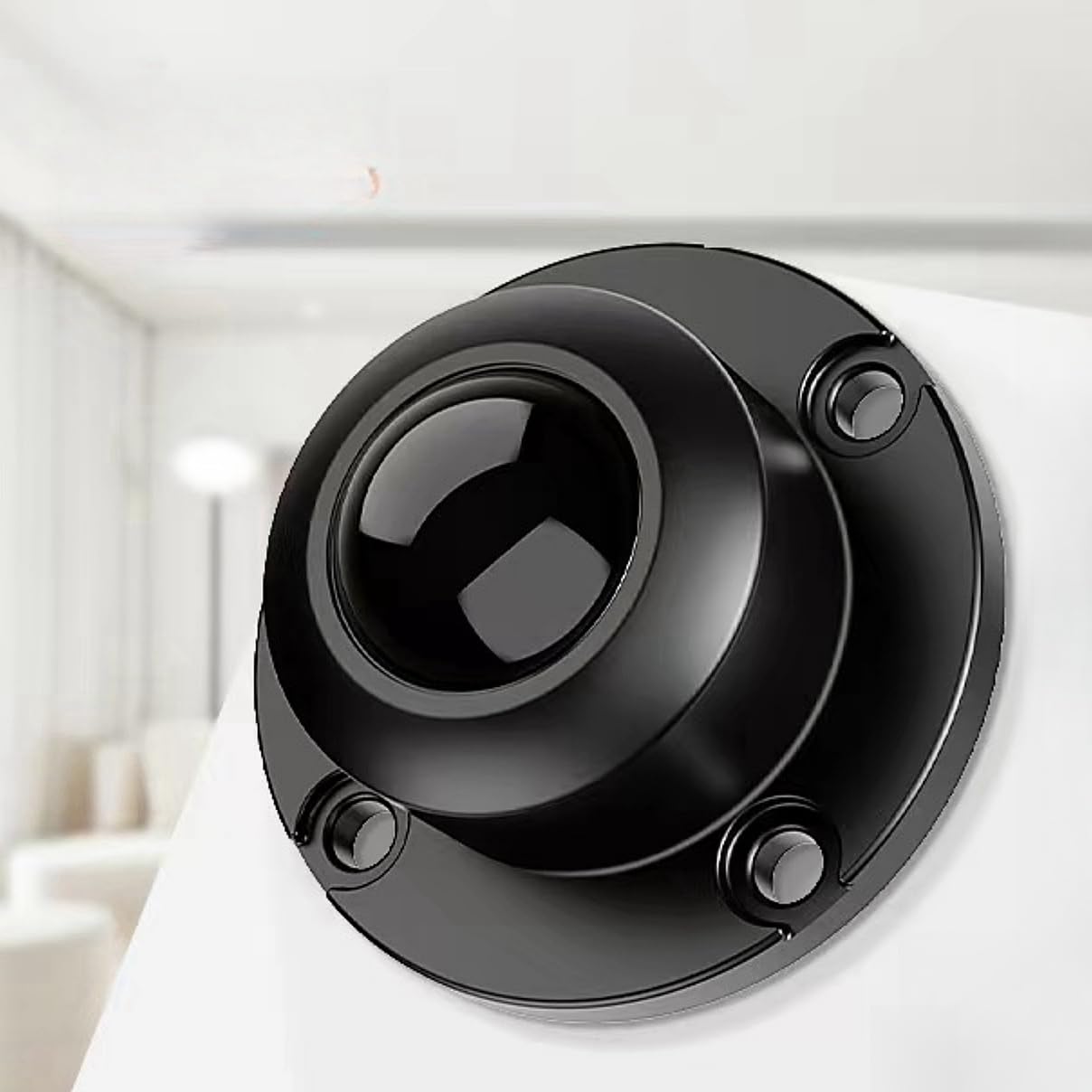 【送料無料】Secchuu 粘着テープ式 ナイロン車輪ボール どこでもキャスター スムーズに360度回転 ボール車輪 静的耐荷重60kg 色：多色