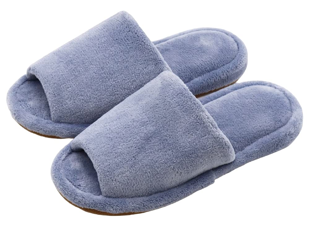【送料無料】[aspersio] [アスペルシオ] ふわふわ あたたかい スリッパ マイクロファイバー 洗濯できる..