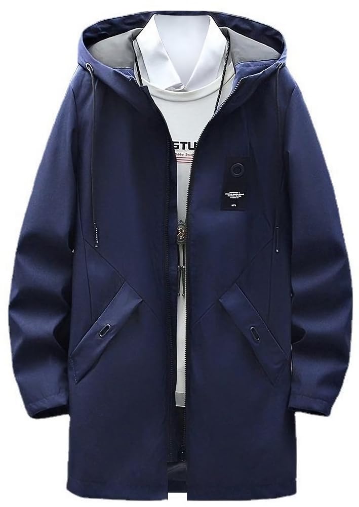 【送料無料】[aspersio] [アスペルシオ] スタイリッシュ ハーフコート フードつき ストリート系 アウタ..