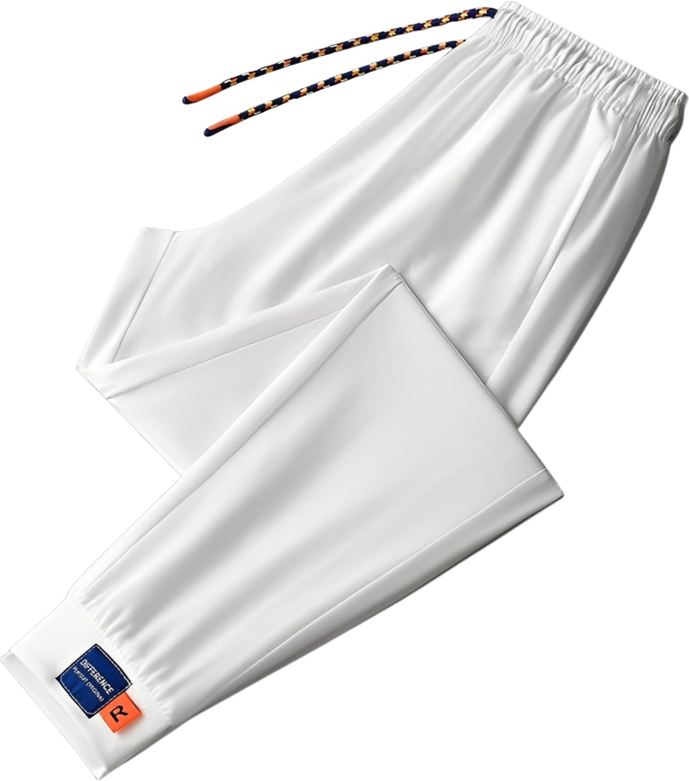 【送料無料】[aspersio] [アスペルシオ] ひんやり 涼しい カジュアルパンツ 快適 軽量 裾リブ 伸縮 速..