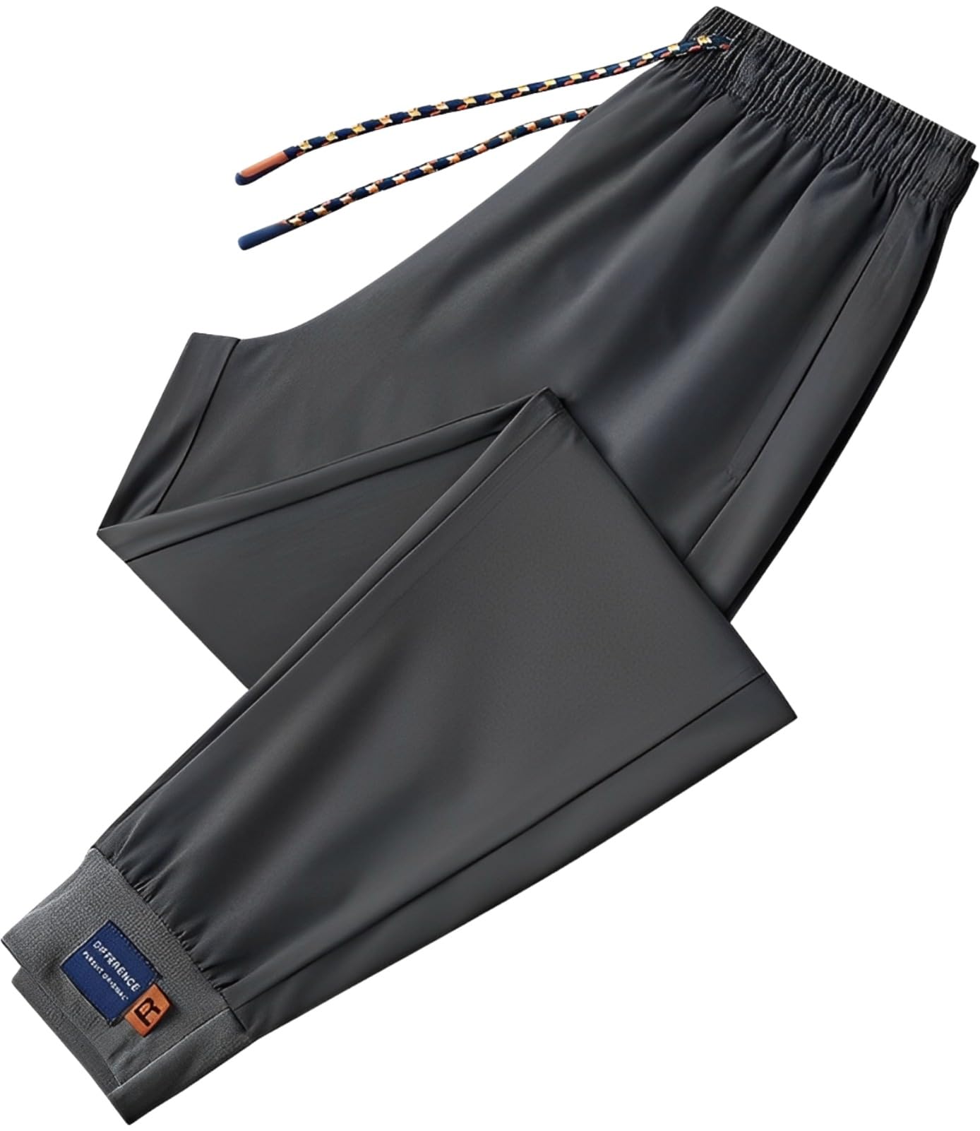 【送料無料】[aspersio] [アスペルシオ] ひんやり 涼しい カジュアルパンツ 快適 軽量 裾リブ 伸縮 速..