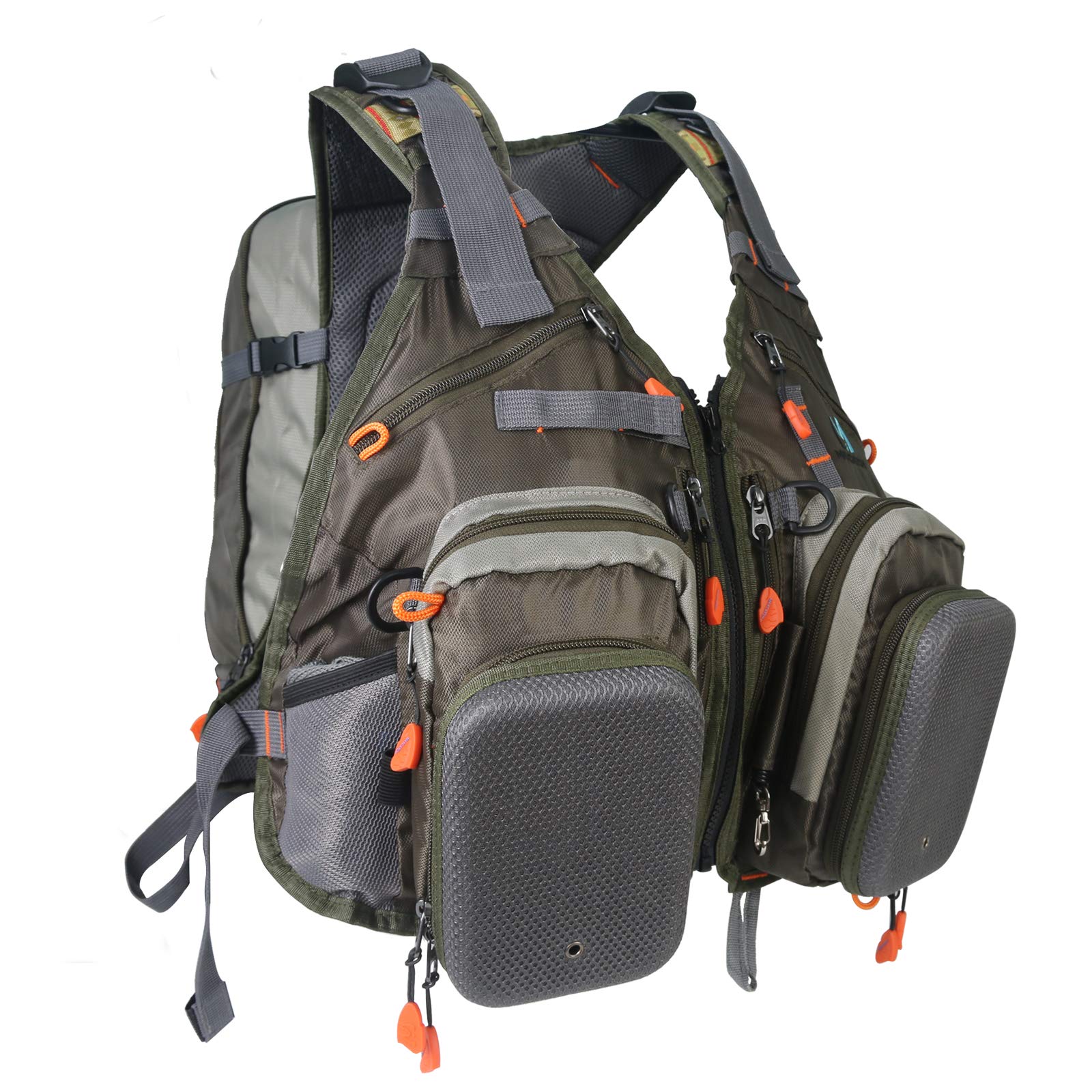 【送料無料】Maxcatchフライフィッシングベストパックサイズ調整ができる（フィッシングベスト/フ ...