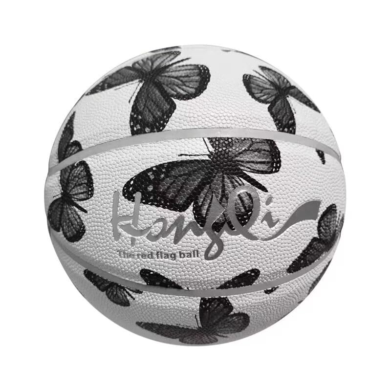 【送料無料】amandpm バスケットボール 6号 7号 練習用ボール 強い衝撃 PU素材 吸湿性革 屋外 外用 室内 中学生 子供用 高弾力性 防水 空気入れ...