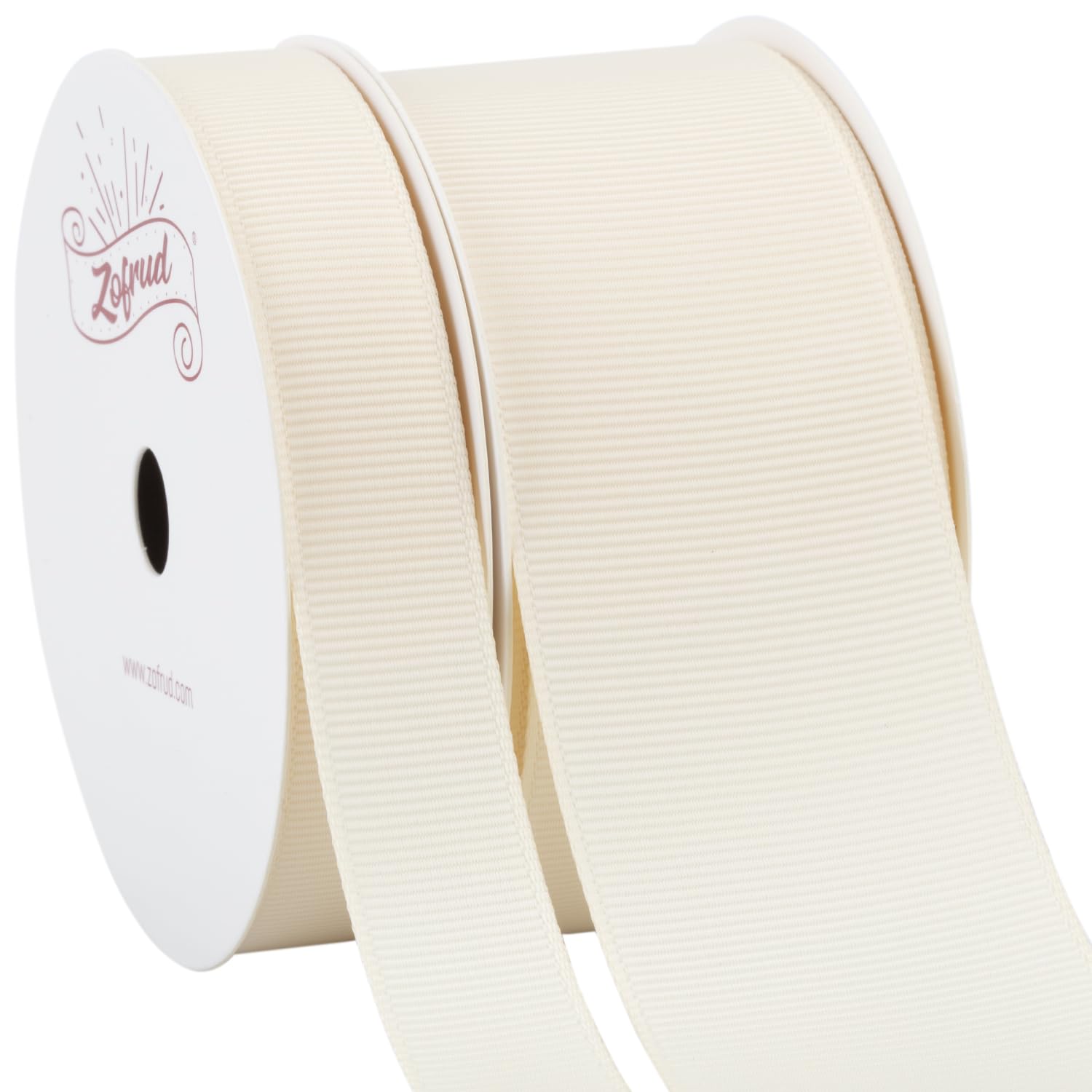【送料無料】【Zofrud】無地グログランリボンセット− ソーイング、ギフト包装、クラフト、ウェディング..
