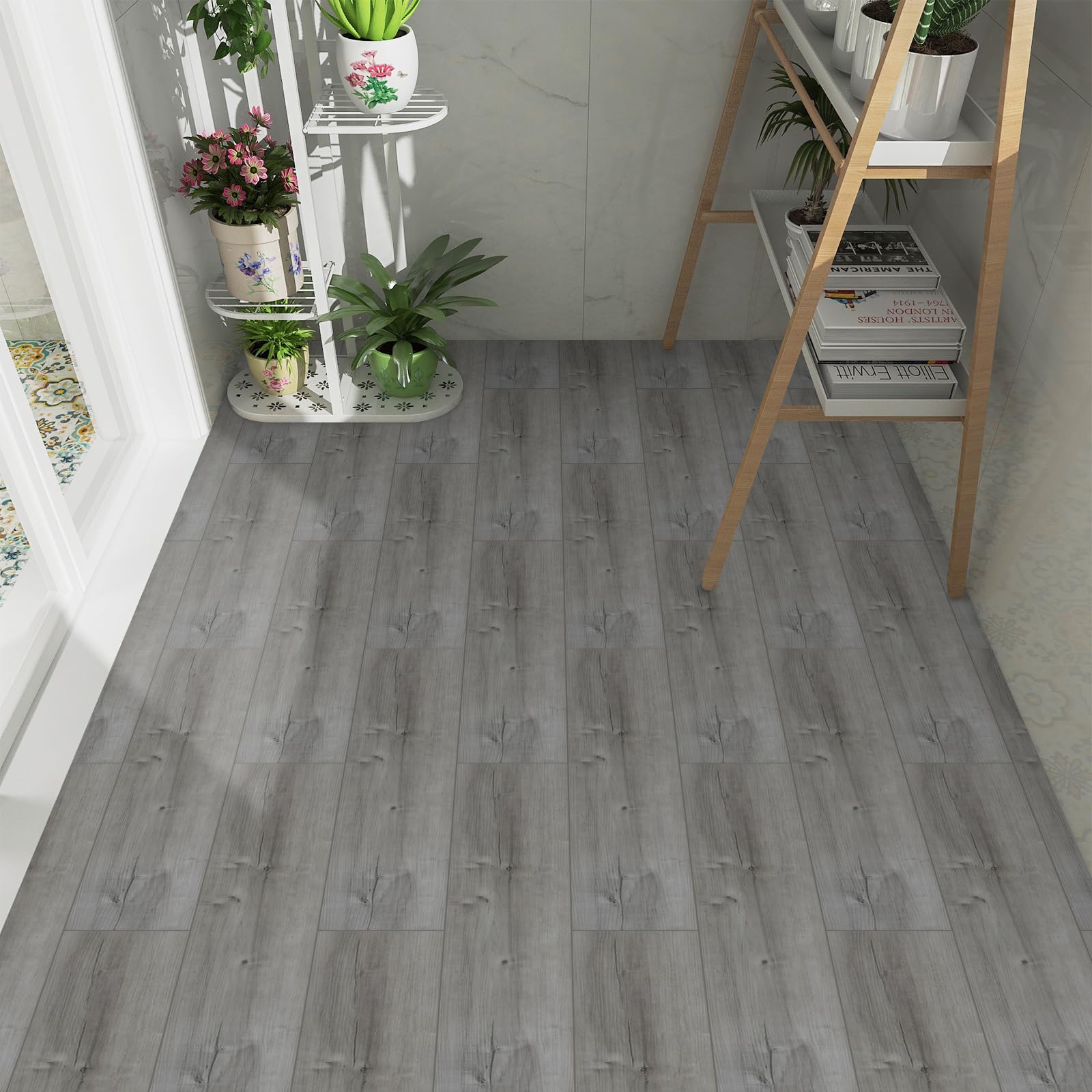 【送料無料】フロアタイル リメイクシート 賃貸 防水 厚手 クッションフロア 畳 店舗 トレイ用 diy フ..