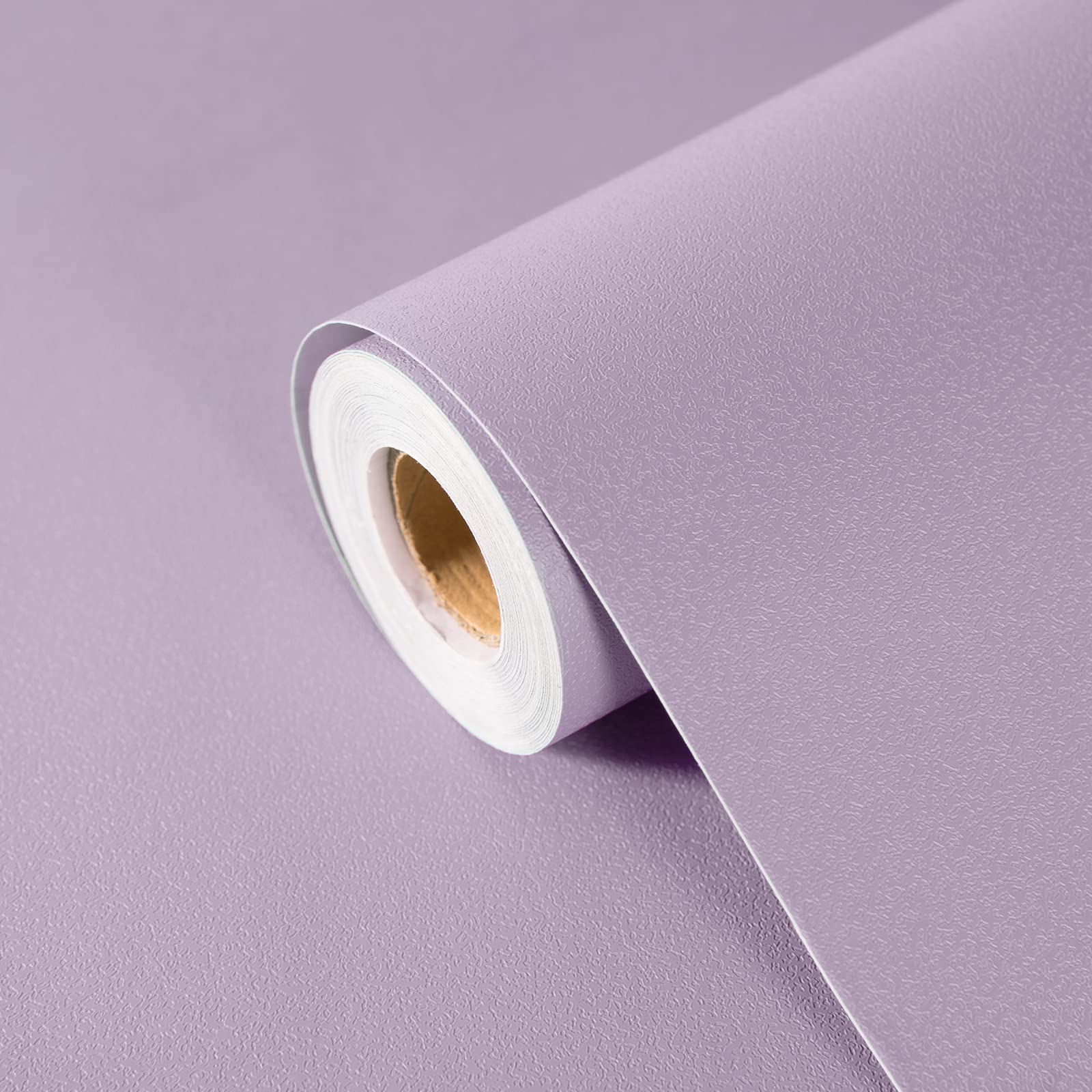 【送料無料】FOLU 壁紙シール おしゃれ つや消し 色：317-パープル、サイズ：幅40 cm x 長さ5 m