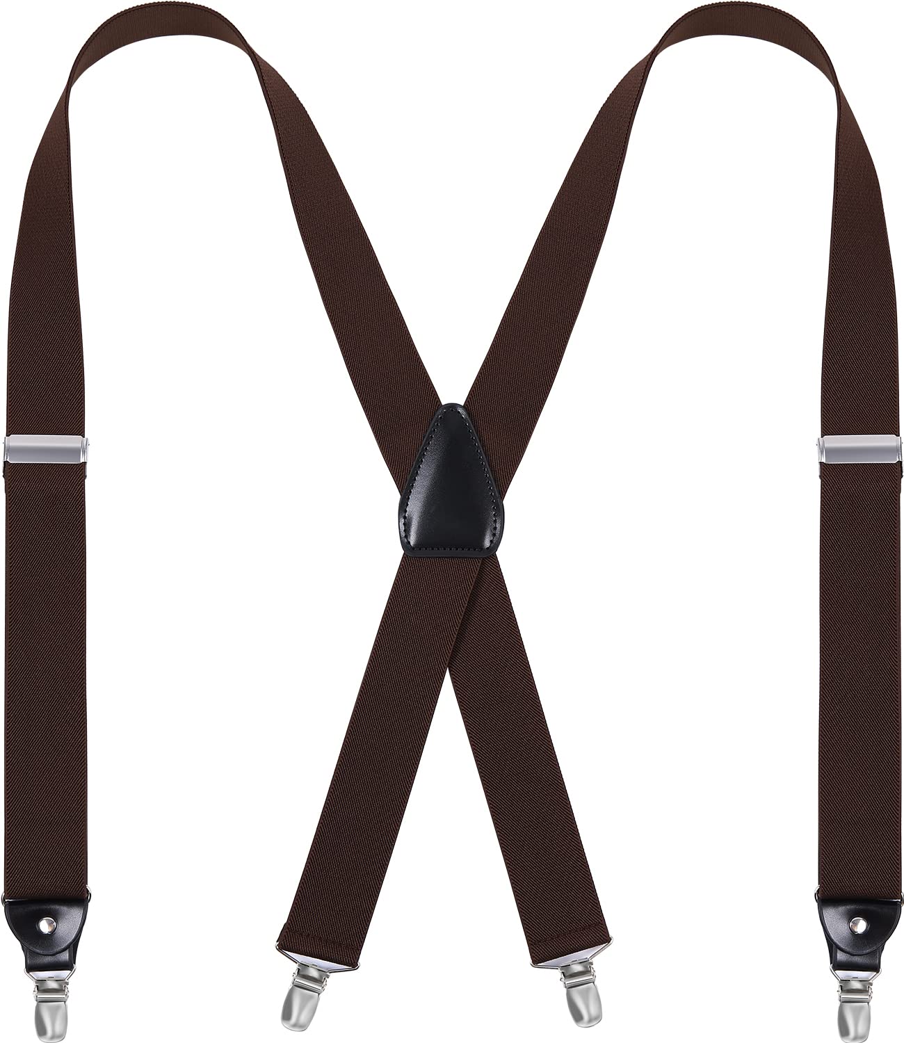 【送料無料】[Ksakura] サスペンダー メンズ X型 吊りバンド 幅35mm 調節可能 男女兼 用 シンプル 色：..