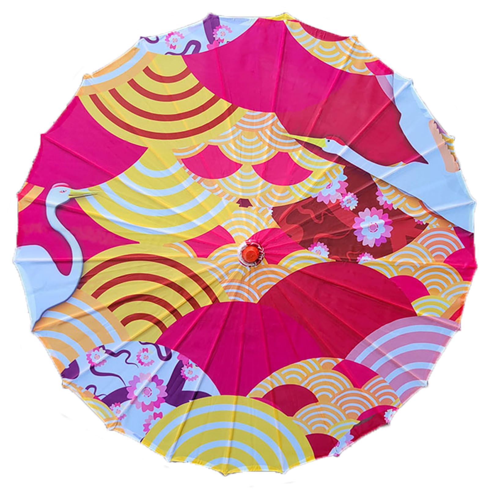 【送料無料】YiyiLai 直径82cm 手作り 22本骨 和傘 長傘 踊り傘 花柄 花火 コスチューム用小物 インテ..